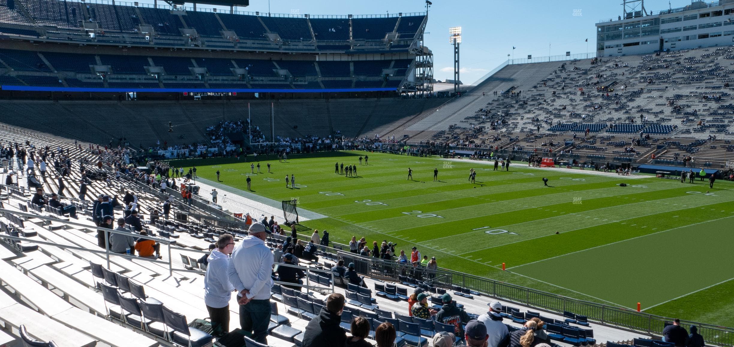 West Shore Home Field at Beaver Stadium - Section North L Seat View