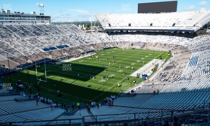 West Shore Home Field at Beaver Stadium - Section South A Club Seat View