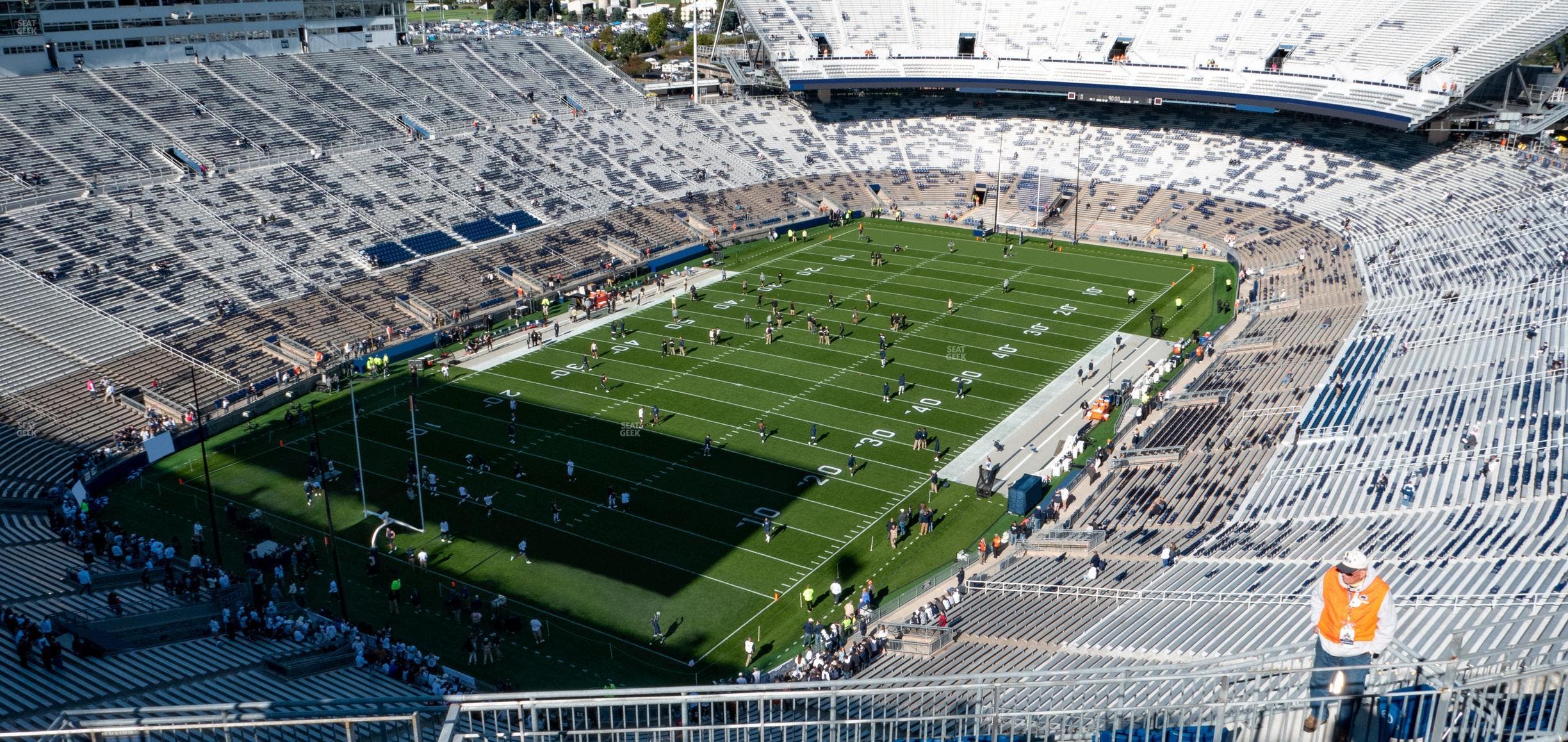 West Shore Home Field at Beaver Stadium - Section South A Upper Seat View
