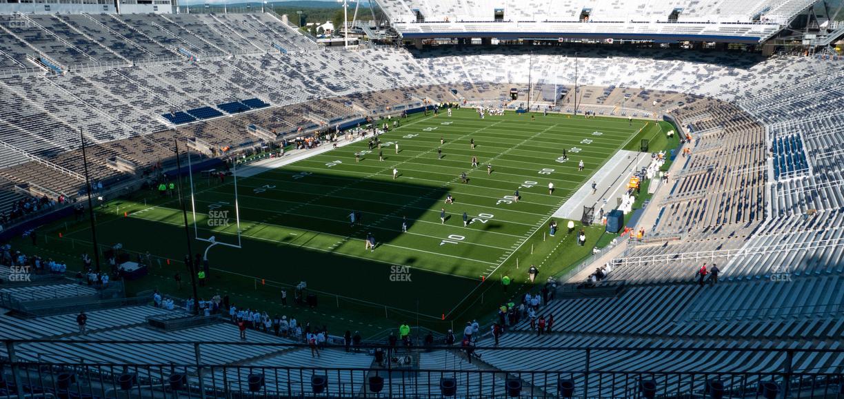 West Shore Home Field at Beaver Stadium - Section South B Club Seat View