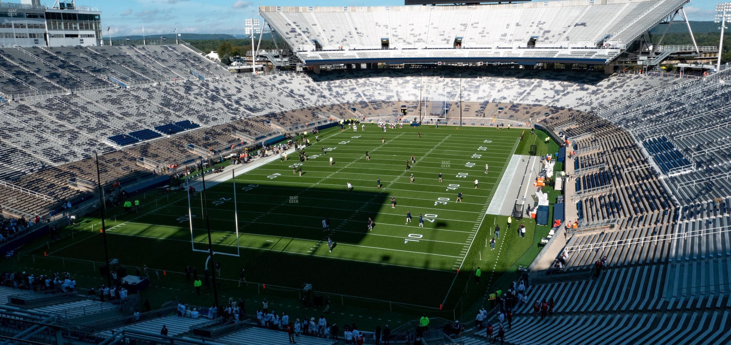 West Shore Home Field at Beaver Stadium - Section South C Club Seat View