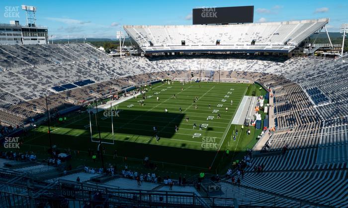 West Shore Home Field at Beaver Stadium - Section South C Club Seat View