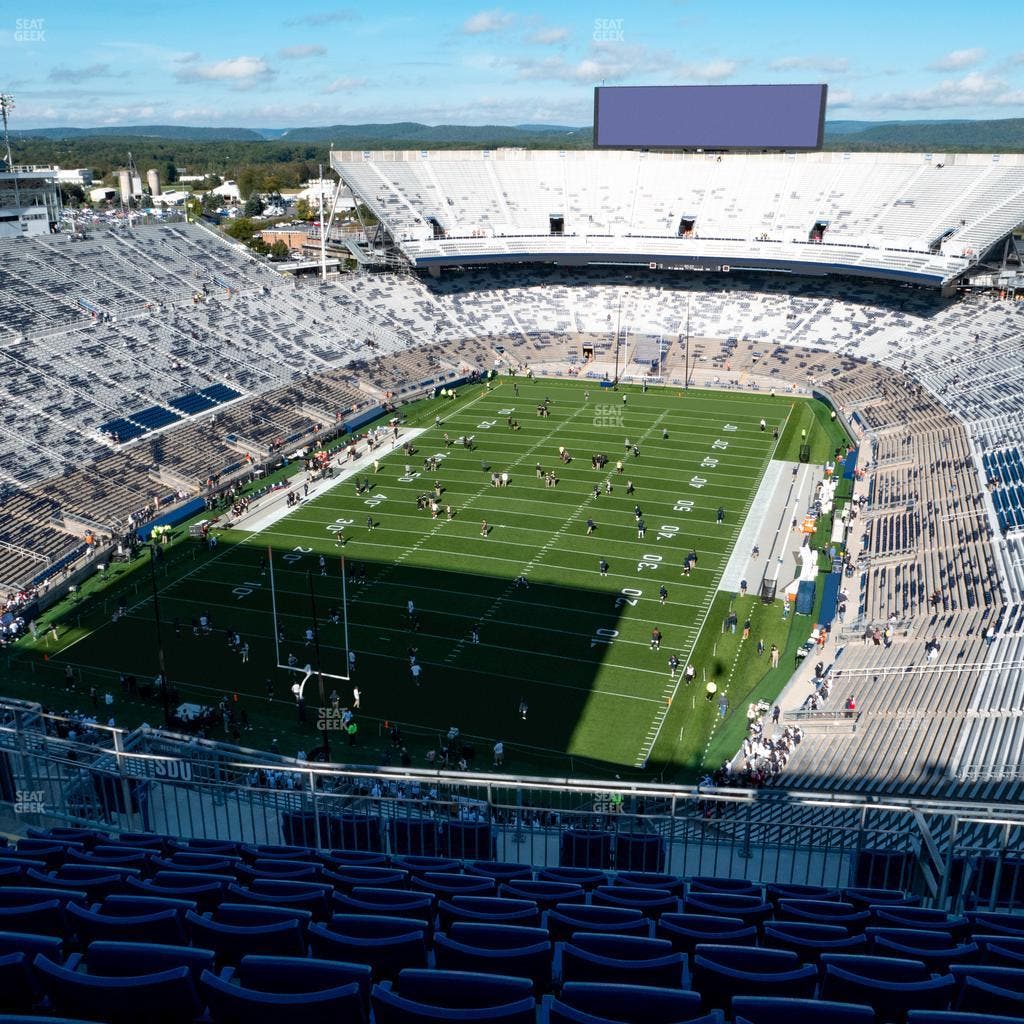 West Shore Home Field at Beaver Stadium - Section South C Upper Seat View