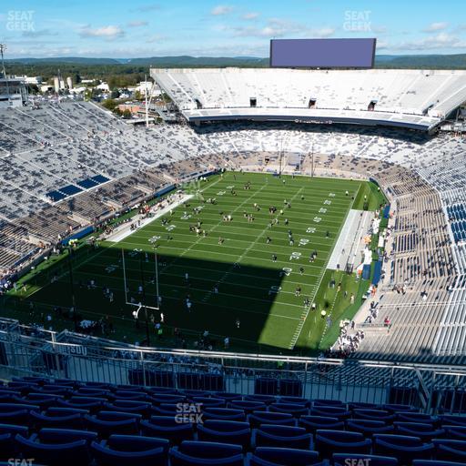West Shore Home Field at Beaver Stadium - Section South C Upper Seat View