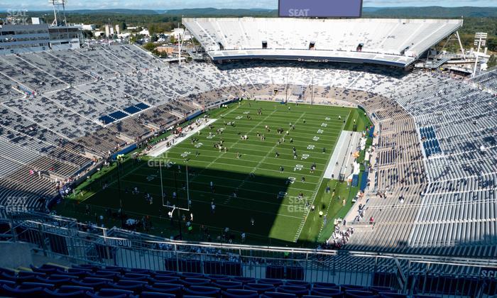 West Shore Home Field at Beaver Stadium - Section South C Upper Seat View