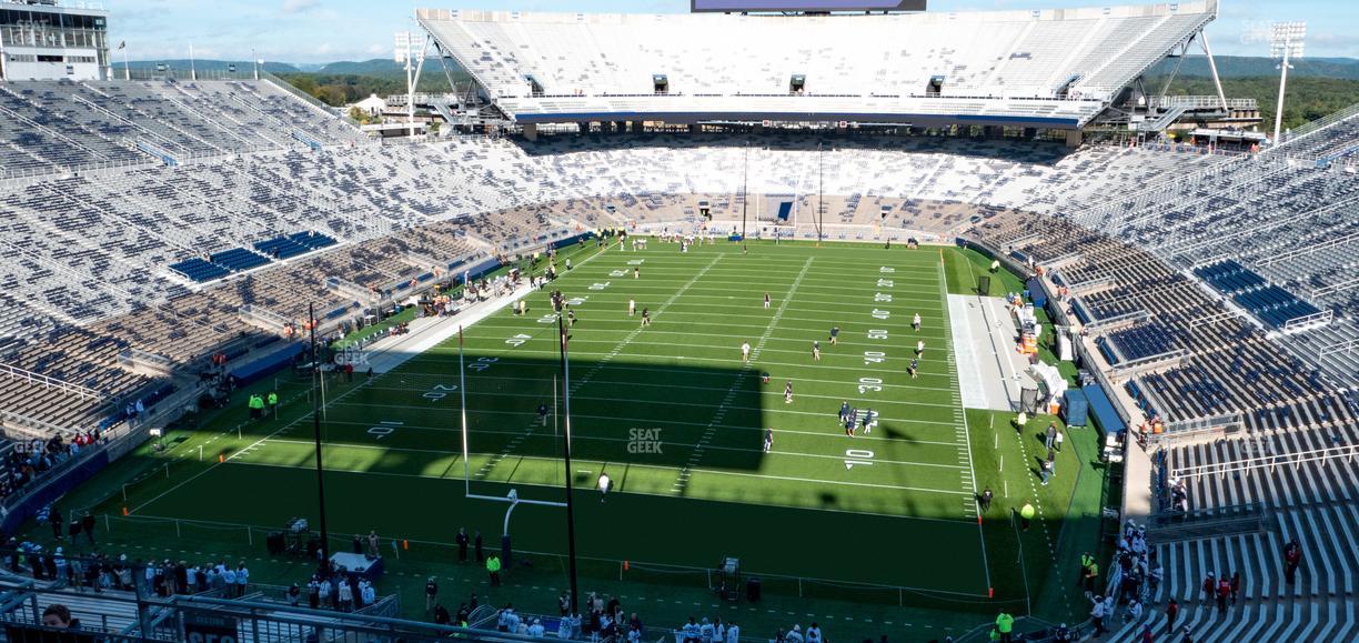 West Shore Home Field at Beaver Stadium - Section South D Club Seat View
