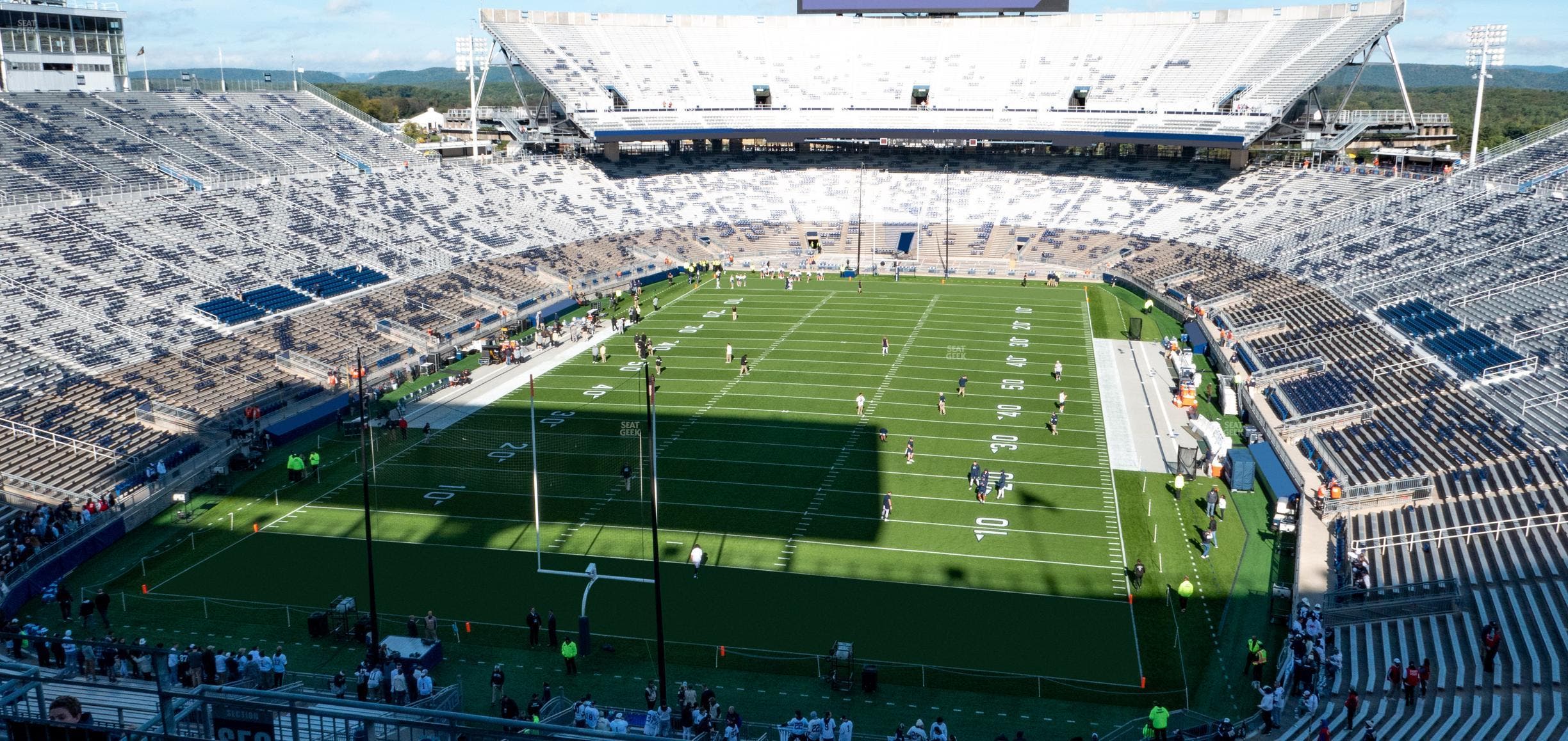 West Shore Home Field at Beaver Stadium - Section South D Club Seat View