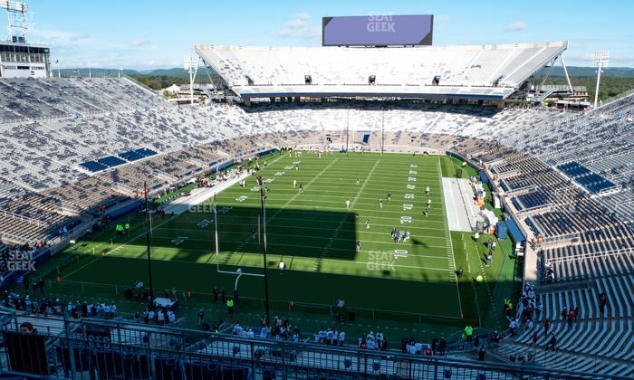 West Shore Home Field at Beaver Stadium - Section South D Club Seat View
