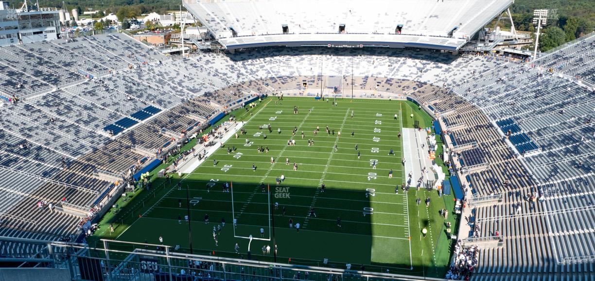 West Shore Home Field at Beaver Stadium - Section South D Upper Seat View