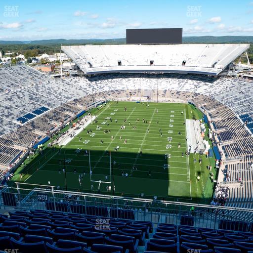 West Shore Home Field at Beaver Stadium - Section South D Upper Seat View