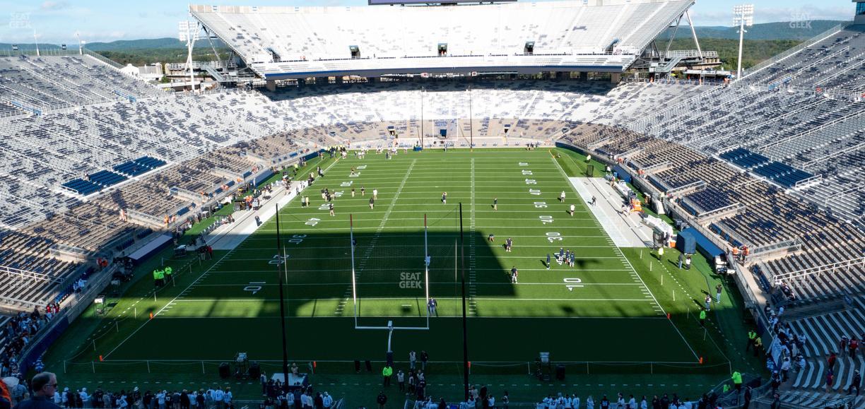 West Shore Home Field at Beaver Stadium - Section South E Club Seat View