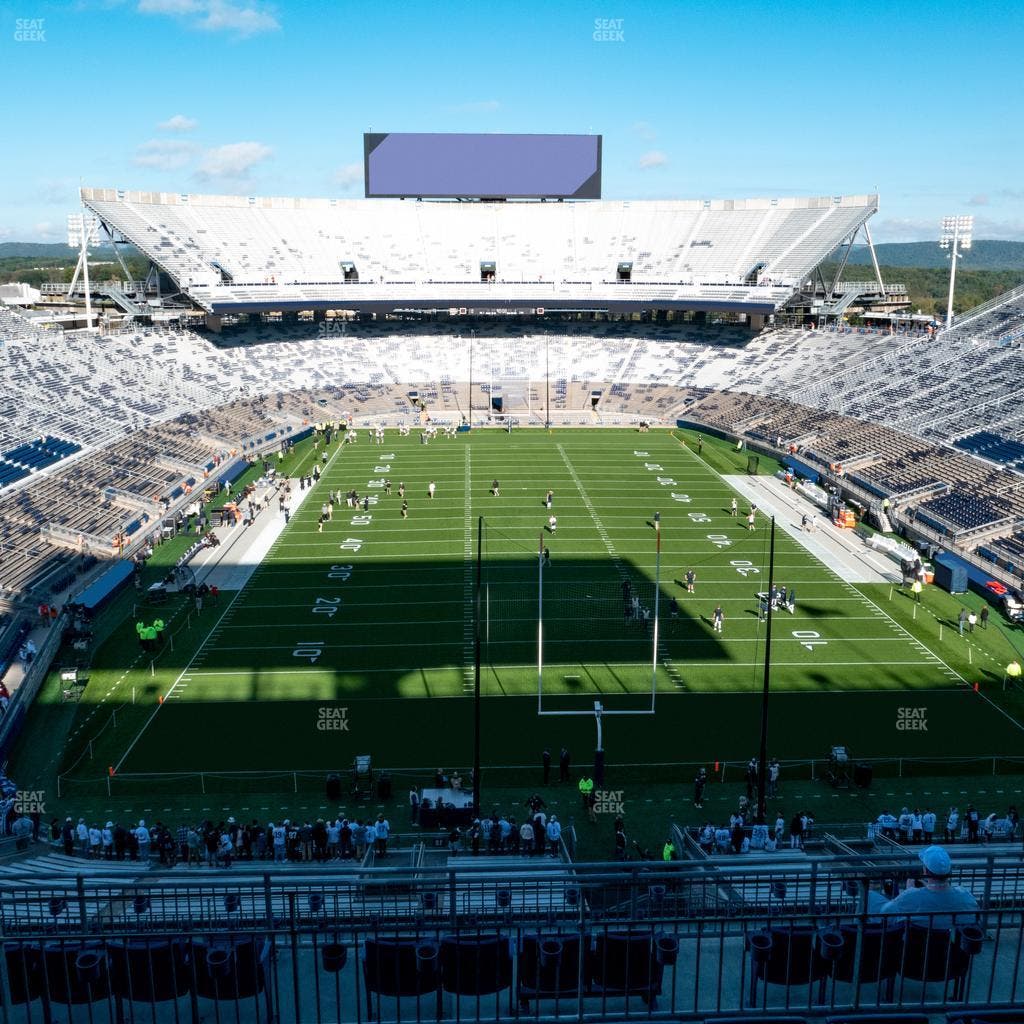 West Shore Home Field at Beaver Stadium - Section South F Club Seat View