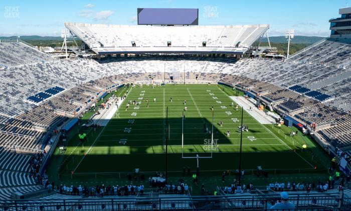 West Shore Home Field at Beaver Stadium - Section South F Club Seat View