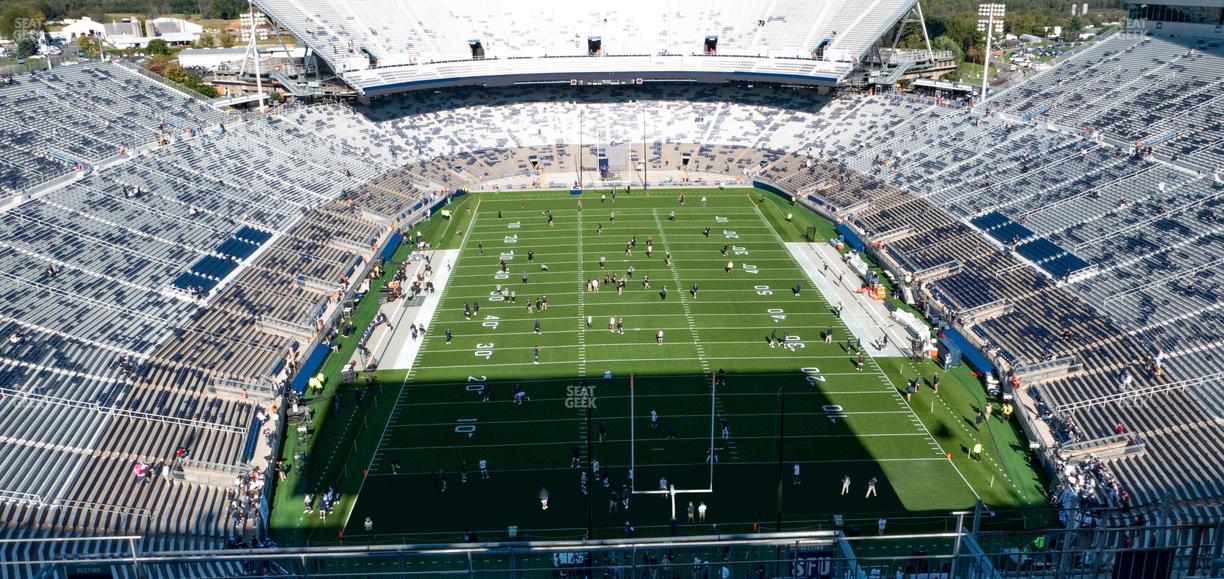 West Shore Home Field at Beaver Stadium - Section South F Upper Seat View