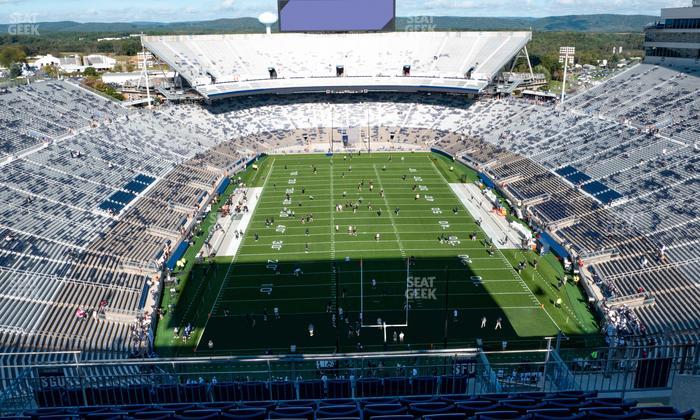 West Shore Home Field at Beaver Stadium - Section South F Upper Seat View
