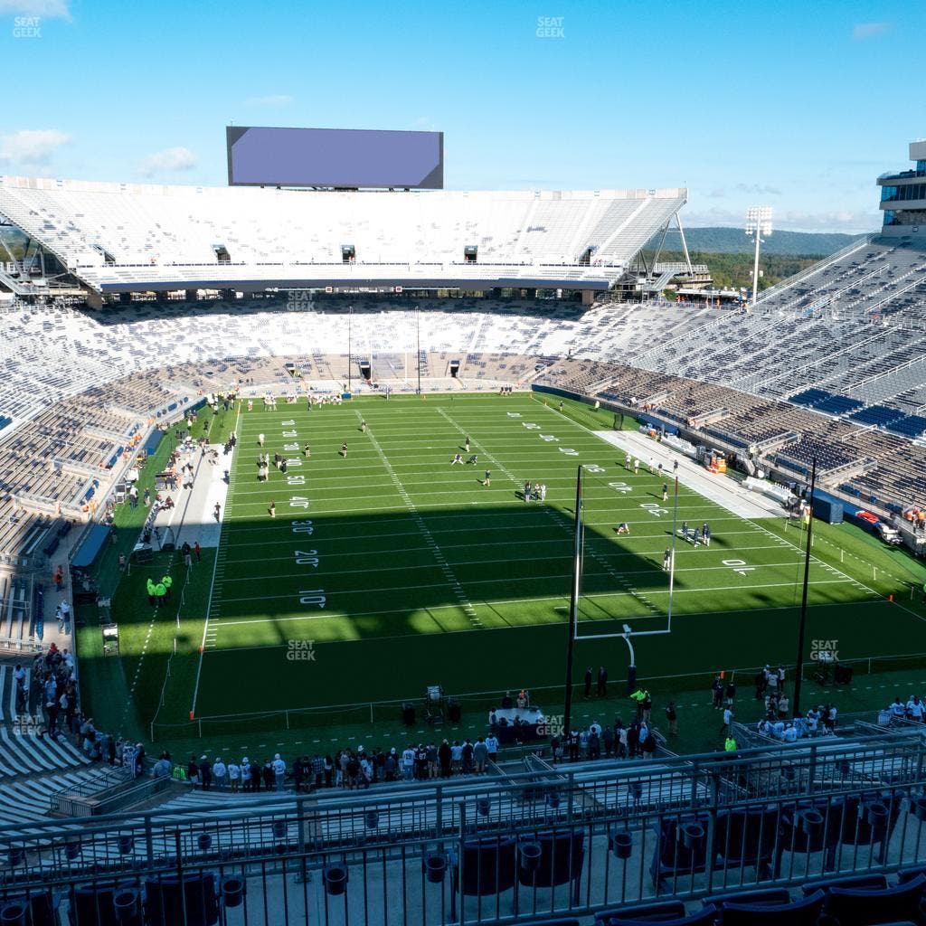 West Shore Home Field at Beaver Stadium - Section South G Club Seat View