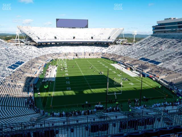 West Shore Home Field at Beaver Stadium - Section South G Club Seat View