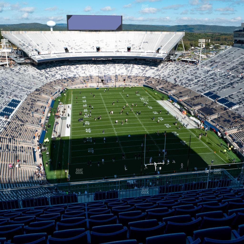 West Shore Home Field at Beaver Stadium - Section South G Upper Seat View