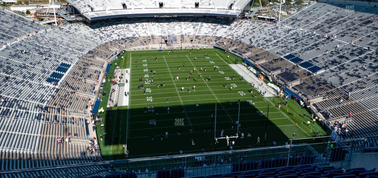 West Shore Home Field at Beaver Stadium - Section South G Upper Seat View