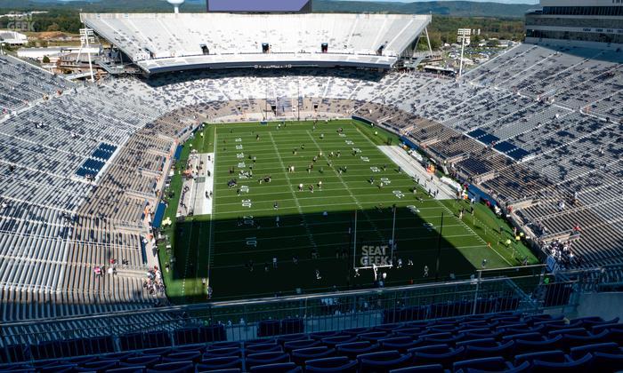 West Shore Home Field at Beaver Stadium - Section South G Upper Seat View