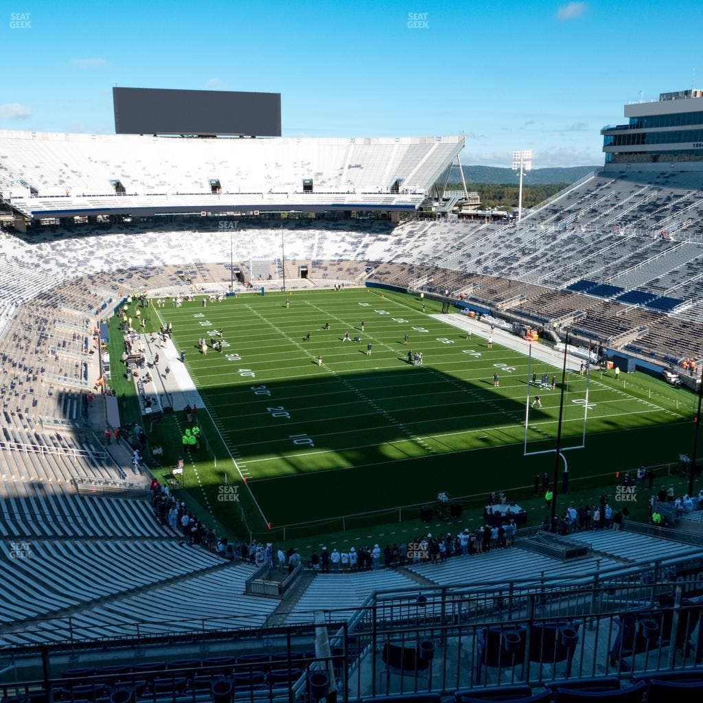 West Shore Home Field at Beaver Stadium - Section South H Club Seat View