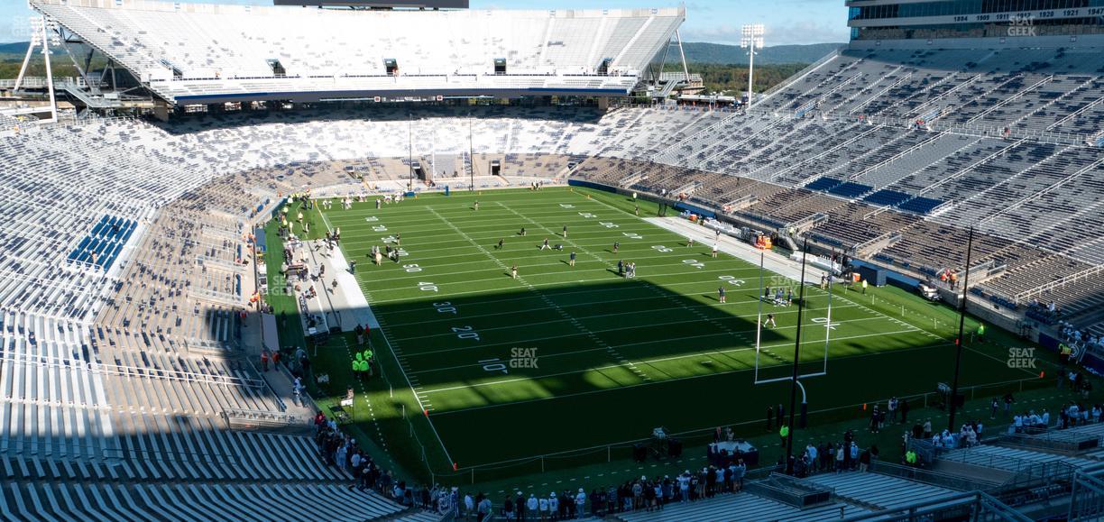 West Shore Home Field at Beaver Stadium - Section South H Club Seat View