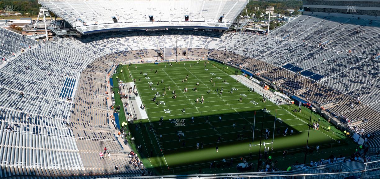 West Shore Home Field at Beaver Stadium - Section South H Upper Seat View