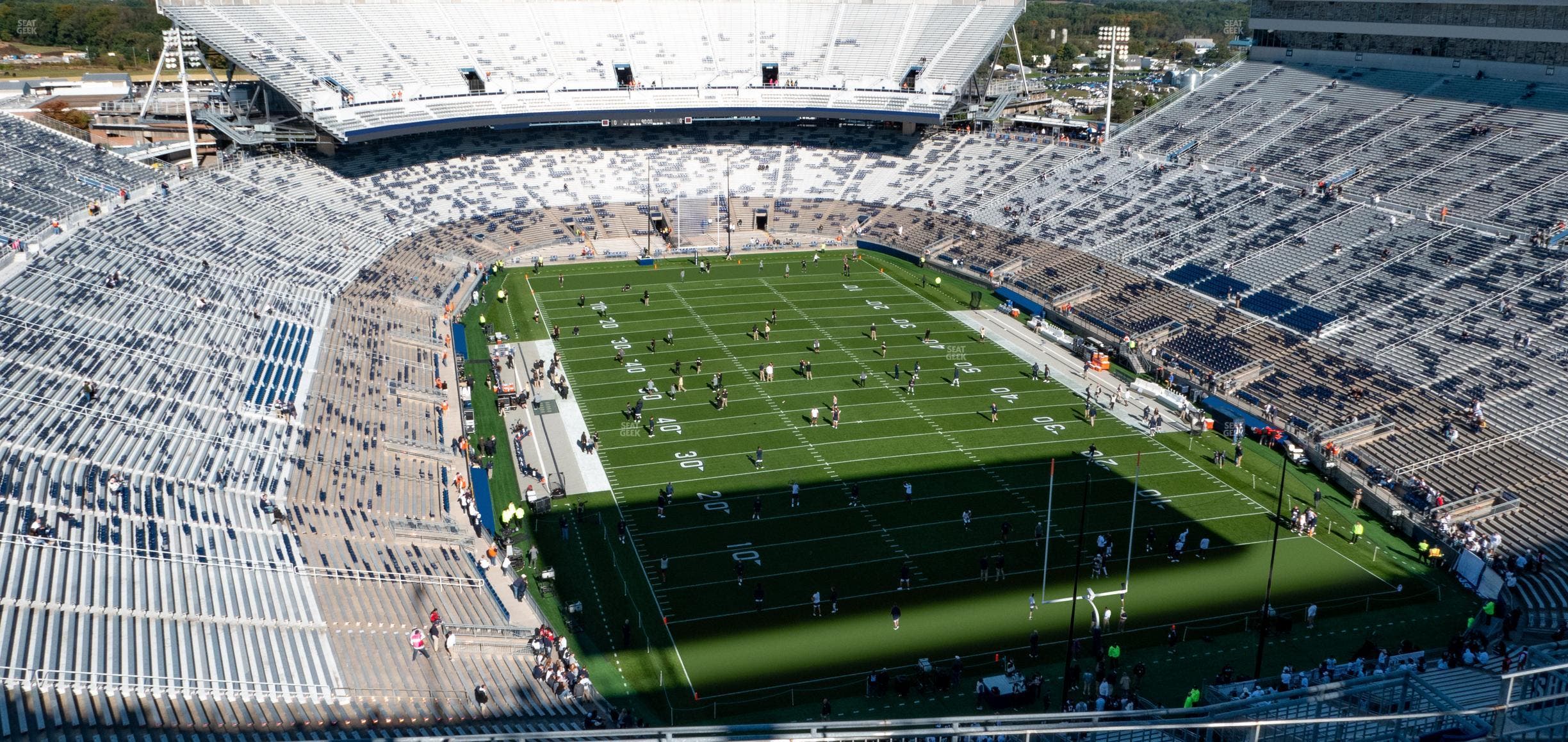 West Shore Home Field at Beaver Stadium - Section South H Upper Seat View