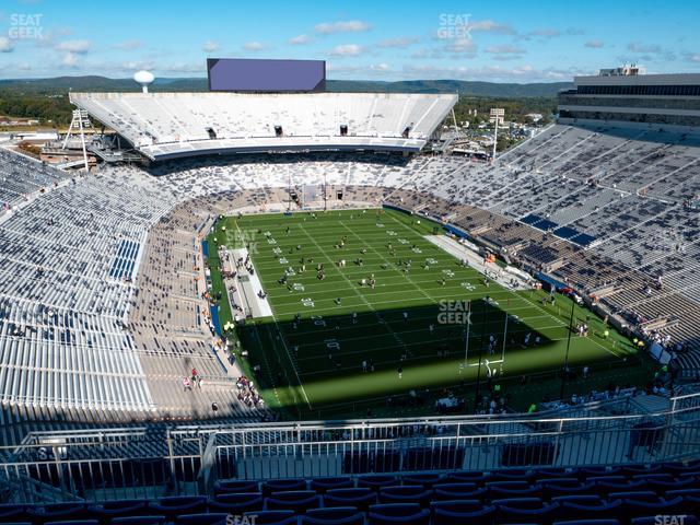 West Shore Home Field at Beaver Stadium - Section South H Upper Seat View