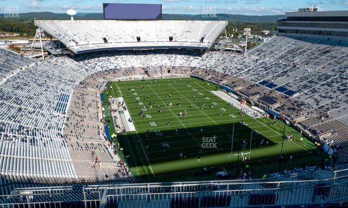 West Shore Home Field at Beaver Stadium - Section South H Upper Seat View