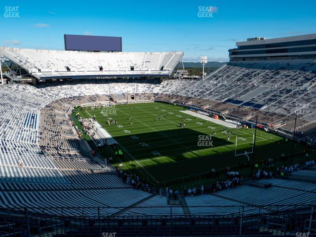 West Shore Home Field at Beaver Stadium - Section South J Club Seat View