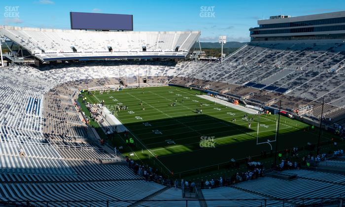 West Shore Home Field at Beaver Stadium - Section South J Club Seat View
