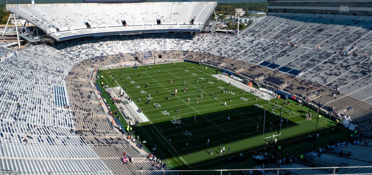 West Shore Home Field at Beaver Stadium - Section South J Upper Seat View