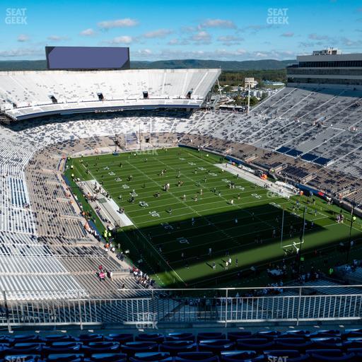 West Shore Home Field at Beaver Stadium - Section South J Upper Seat View