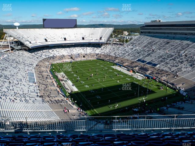 West Shore Home Field at Beaver Stadium - Section South J Upper Seat View