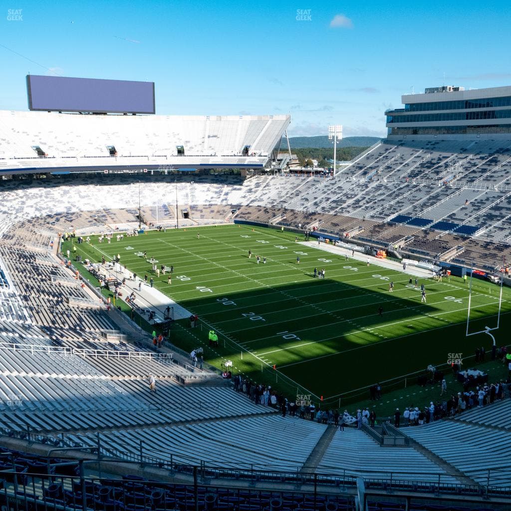 West Shore Home Field at Beaver Stadium - Section South K Club Seat View