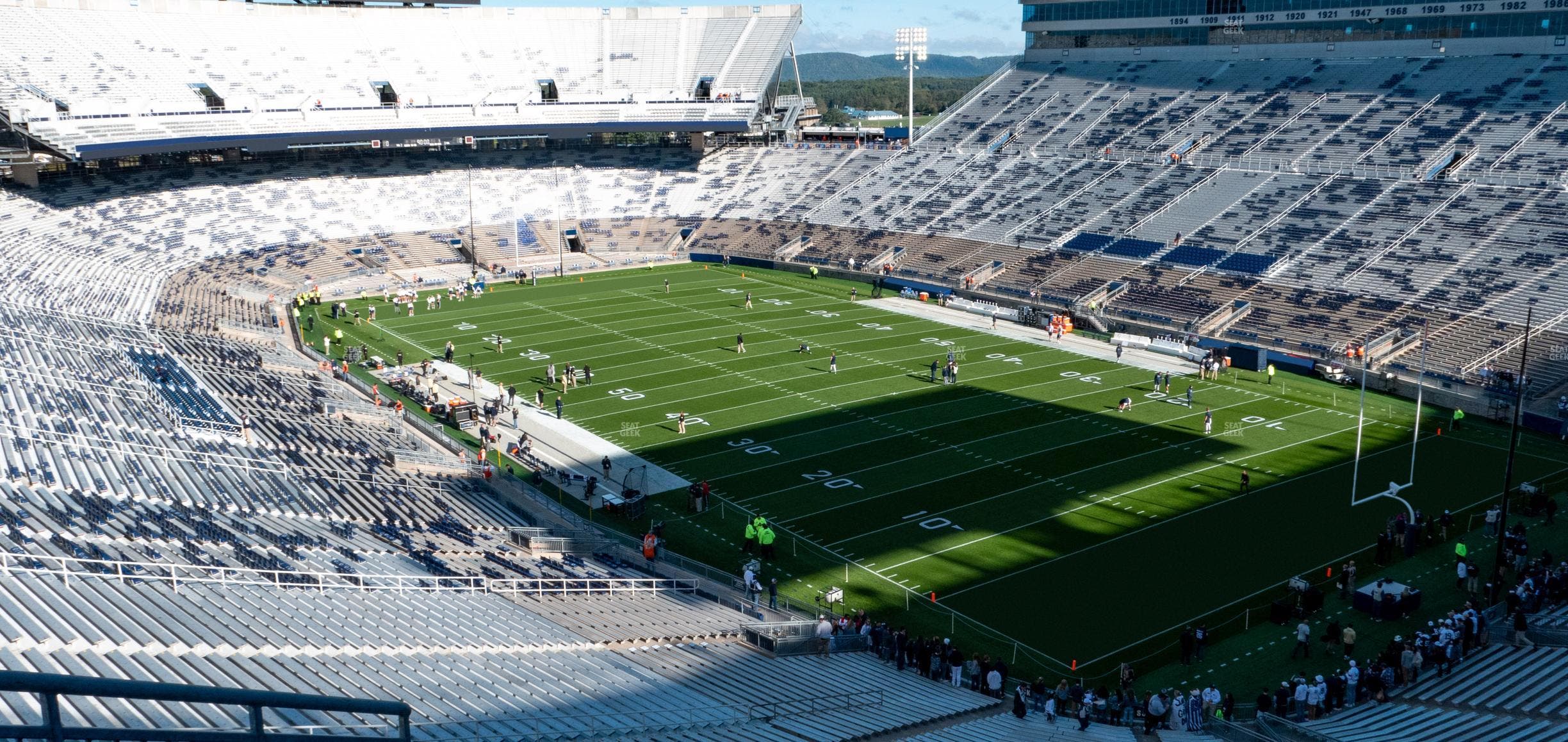 West Shore Home Field at Beaver Stadium - Section South L Club Seat View