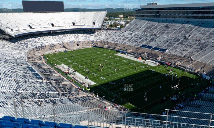 West Shore Home Field at Beaver Stadium - Section South L Upper Seat View