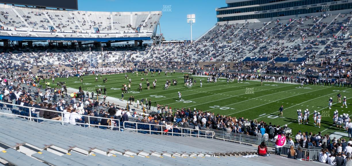 West Shore Home Field at Beaver Stadium - Section West A Seat View