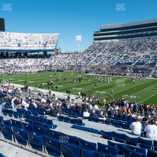 West Shore Home Field at Beaver Stadium - Section West B Seat View