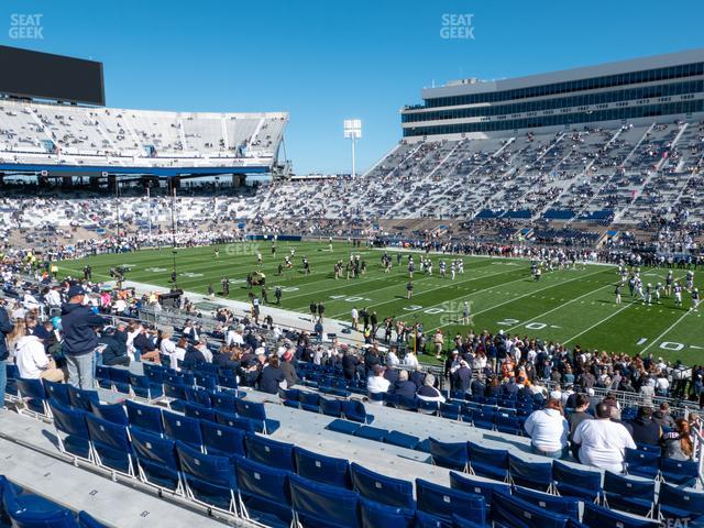 West Shore Home Field at Beaver Stadium - Section West B Seat View