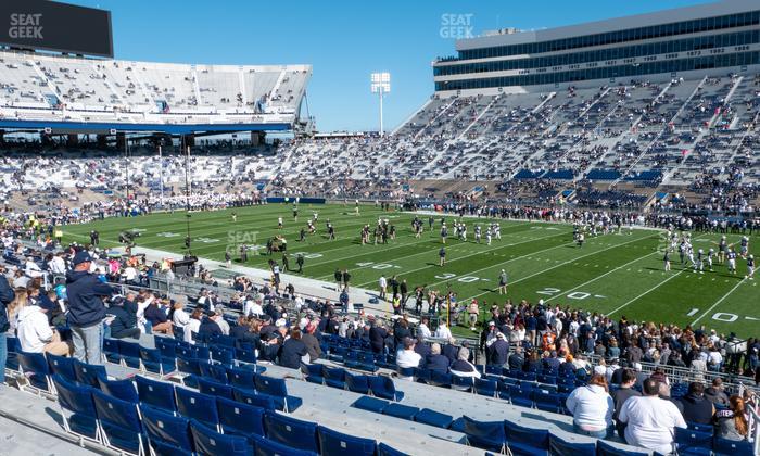West Shore Home Field at Beaver Stadium - Section West B Seat View
