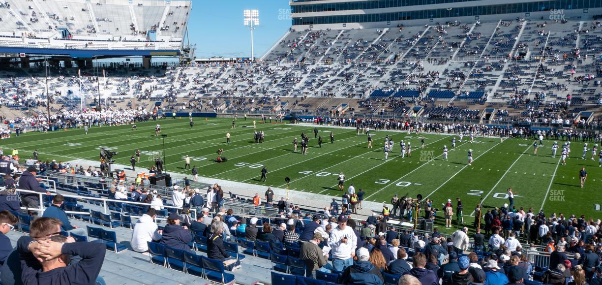 West Shore Home Field at Beaver Stadium - Section West C Seat View