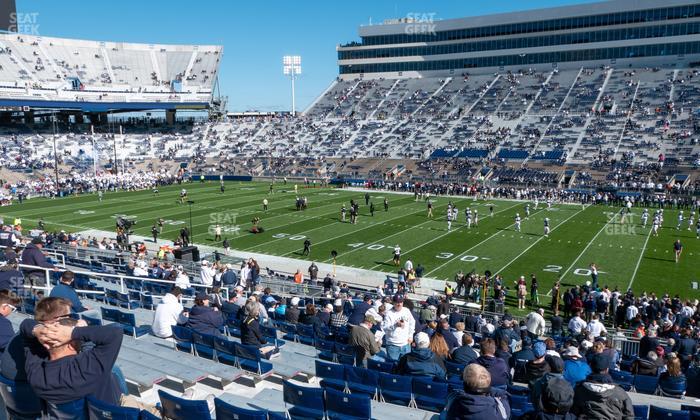 West Shore Home Field at Beaver Stadium - Section West C Seat View