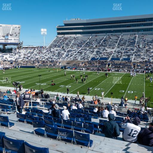 West Shore Home Field at Beaver Stadium - Section West D Seat View