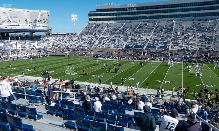 West Shore Home Field at Beaver Stadium - Section West D Seat View