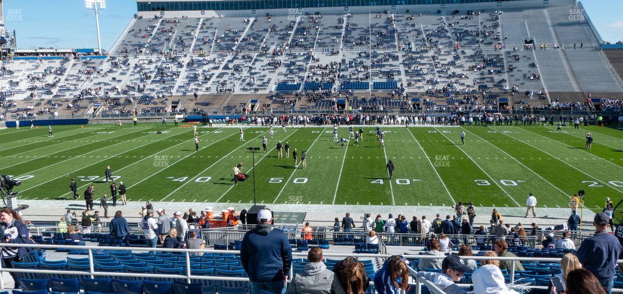 West Shore Home Field at Beaver Stadium - Section West E Seat View