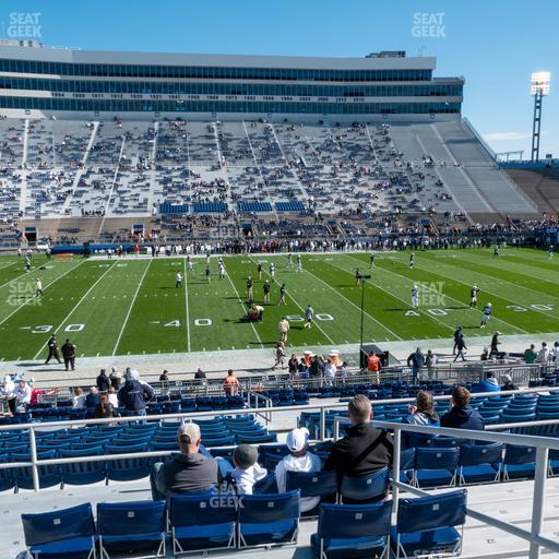 West Shore Home Field at Beaver Stadium - Section West F Seat View