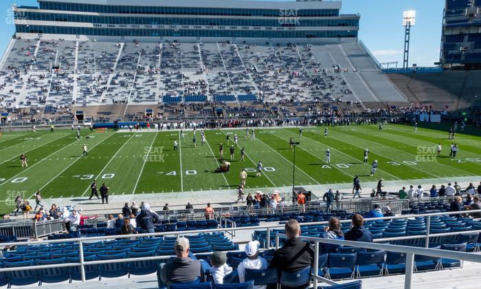 West Shore Home Field at Beaver Stadium - Section West F Seat View