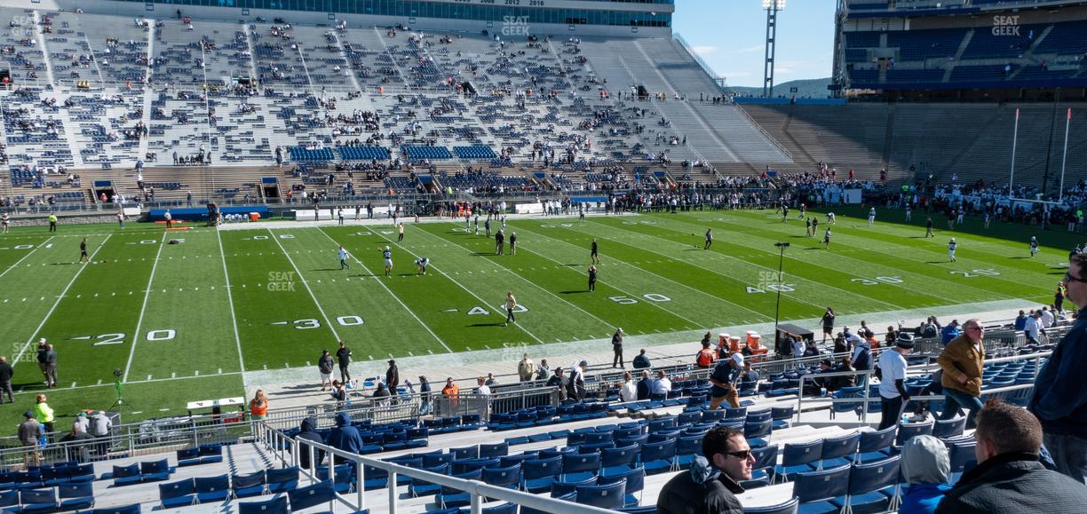 West Shore Home Field at Beaver Stadium - Section West G Seat View